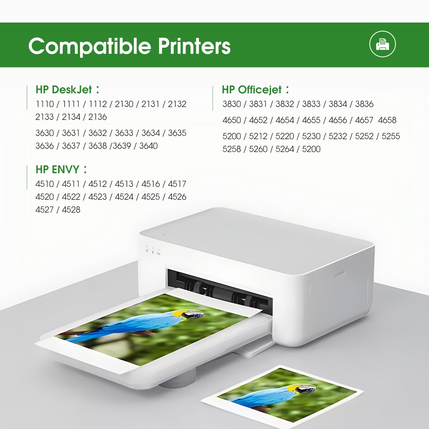 63xl 63 xl Ink Cartridge Black for HP 63XL Ink for Officejet 3830 4650 4652 Envy 4520 4512 4650 5255 5200 4655 Printer (2-Black)