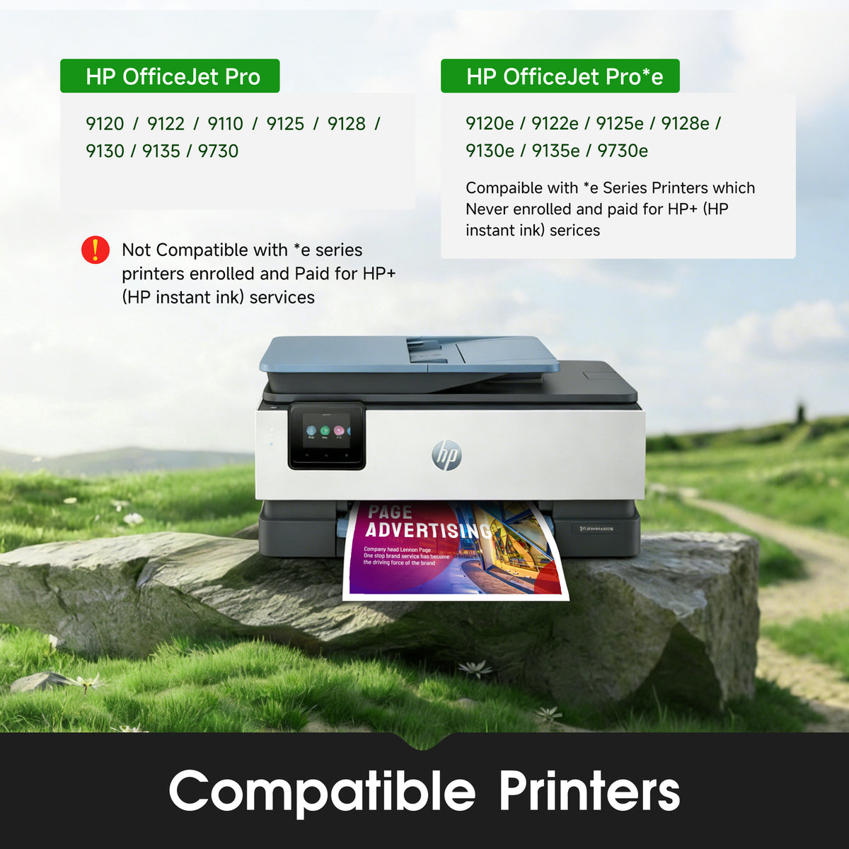 936XL Ink Cartridge Compatible for HP 936 936XL Ink Cartridges for HP Officejet Pro 9125e 9120e 9130e 9135e 9122e 9128e 9110b 9120b 9130b 9730e (4-Pack)