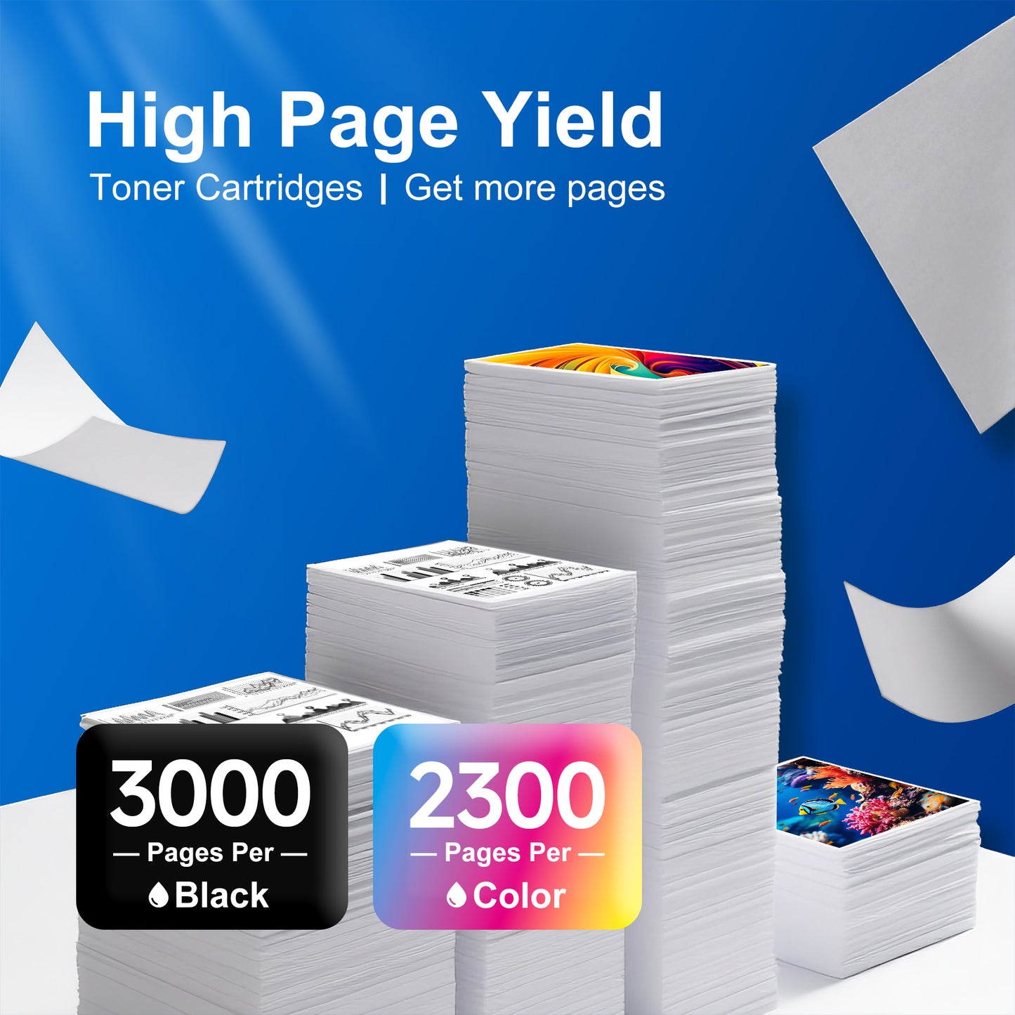 TN229XL Toner Cartridge for Brother TN229 Toner Works for Brother MFC-L3780CDW HL-L3280CDW HL-L3220CDW MFC-L3720CDW HL-L3295CDW HL-L3300CDW HL-L8245CDW Printers (4 Pack)